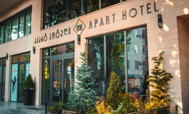 شقق تي ام تبليسي أربعة نجوم 9 تي ام هي شقة فندقية في تبليسي جورجيا