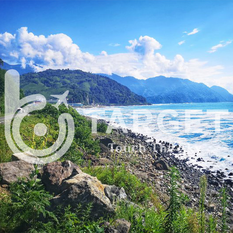 سارپی گرجستان شهر مرزی تارگت تراول