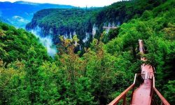 وادي Okatse Canyon في كوتايسي